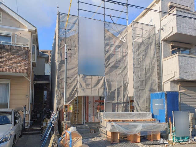 愛知県名古屋市南区曽池町２丁目の新築戸建てシート写真 2026年2月25日撮影