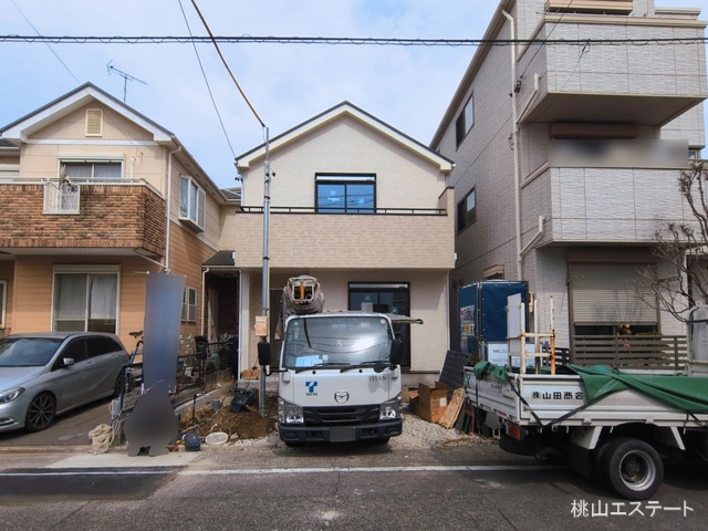 愛知県名古屋市南区曽池町２丁目の新築戸建て外構写真 2026年3月17日撮影