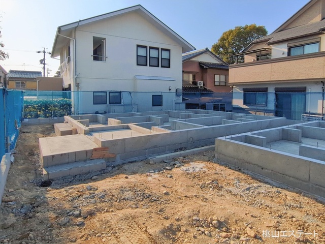 愛知県名古屋市天白区島田４丁目の新築戸建て基礎写真 2026年1月26日撮影