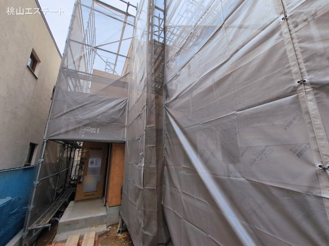愛知県名古屋市天白区島田４丁目の新築戸建て上棟写真 2026年3月5日撮影