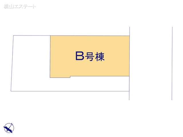 愛知県名古屋市天白区島田４丁目の新築戸建て全体区画図 ※図面と異なる場合は現況を優先