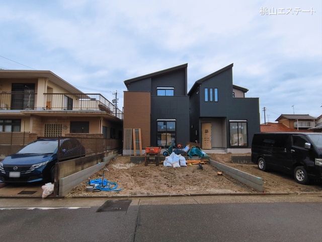 愛知県名古屋市港区多加良浦町５丁目の新築戸建て外構写真 2026年3月2日撮影