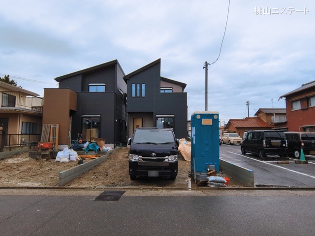 愛知県名古屋市港区多加良浦町５丁目の新築戸建て外構写真 2026年3月2日撮影