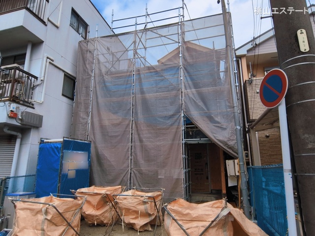 愛知県名古屋市守山区苗代２丁目の新築戸建て上棟写真 2026年3月18日撮影