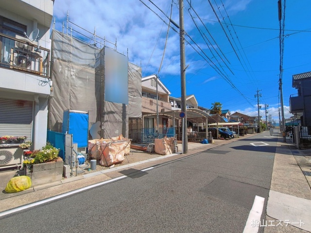 愛知県名古屋市守山区苗代２丁目の新築戸建てシート写真 2026年4月1日撮影