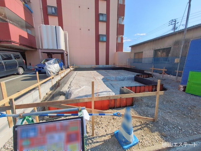 愛知県名古屋市港区小碓２丁目の新築戸建て基礎写真 2026年1月12日撮影