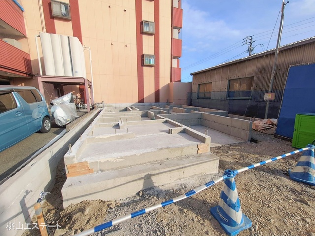 愛知県名古屋市港区小碓２丁目の新築戸建て基礎写真 2026年1月29日撮影