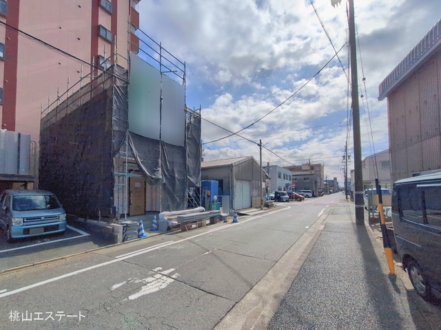 愛知県名古屋市港区小碓２丁目の新築戸建てシート写真 2026年2月16日撮影
