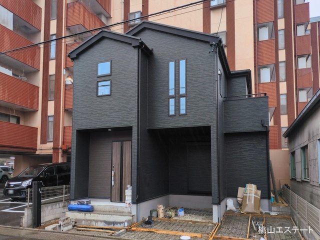 愛知県名古屋市港区小碓２丁目の新築戸建て外構写真 2026年3月17日撮影