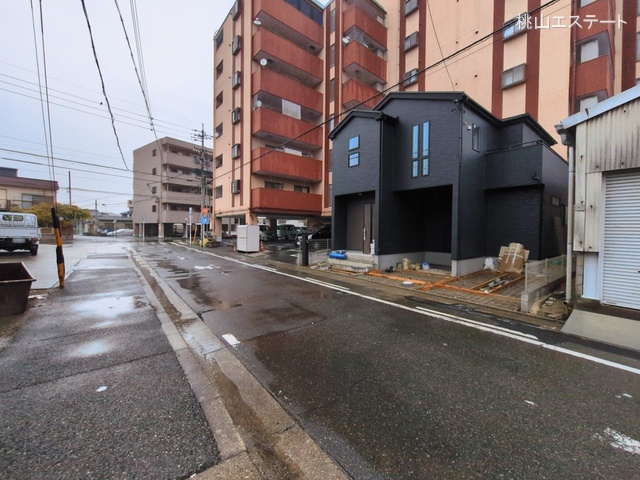 愛知県名古屋市港区小碓２丁目の新築戸建て外構写真 2026年3月17日撮影
