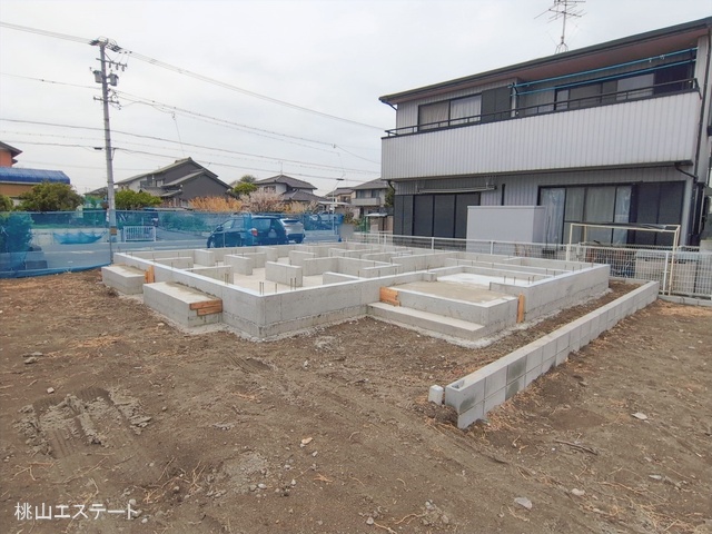 愛知県名古屋市港区東茶屋１丁目の新築戸建て基礎写真 2026年2月26日撮影