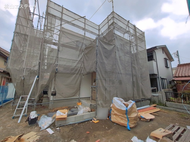 愛知県名古屋市港区東茶屋１丁目の新築戸建てシート写真 2026年4月16日撮影