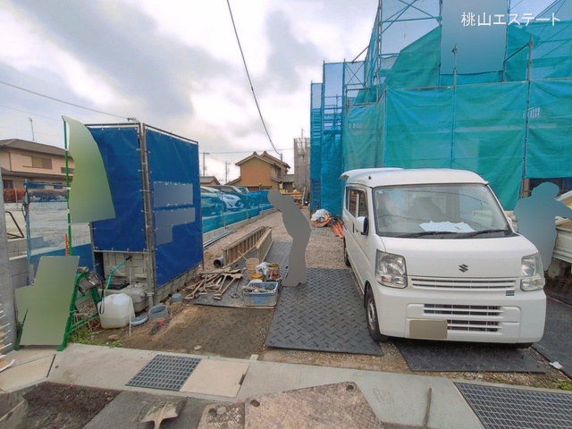 愛知県名古屋市港区東茶屋１丁目の新築戸建てシート写真 2026年4月16日撮影