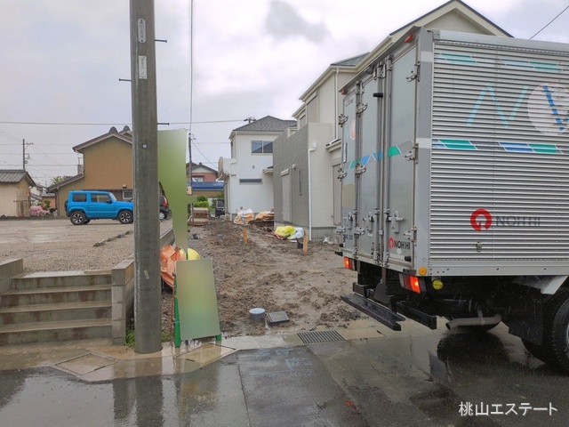 愛知県名古屋市港区東茶屋１丁目の新築戸建て外構写真 2026年4月22日撮影