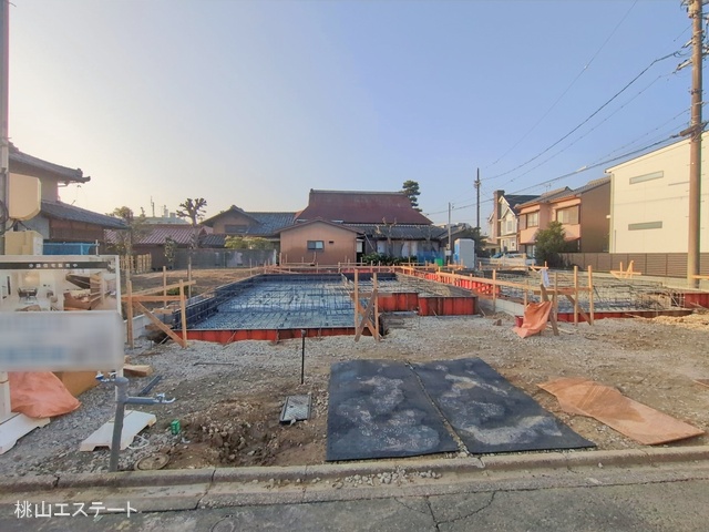 愛知県名古屋市中村区日比津町４丁目の新築戸建て基礎写真 2026年1月18日撮影
