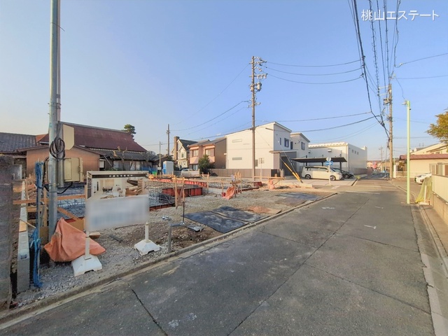 愛知県名古屋市中村区日比津町４丁目の新築戸建て基礎写真 2026年1月18日撮影