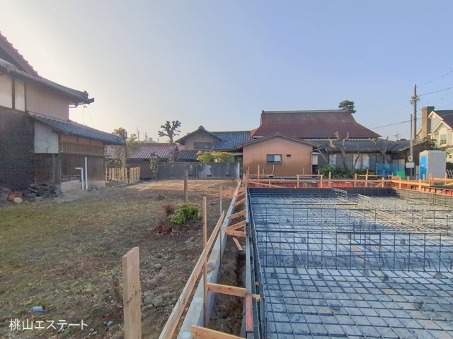 愛知県名古屋市中村区日比津町４丁目の新築戸建て基礎写真 2026年1月18日撮影