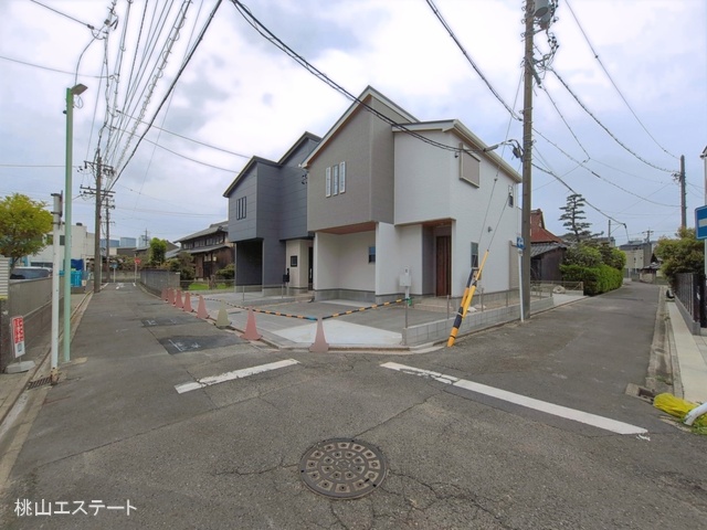 愛知県名古屋市中村区日比津町４丁目の新築戸建て外構写真 2026年4月14日撮影