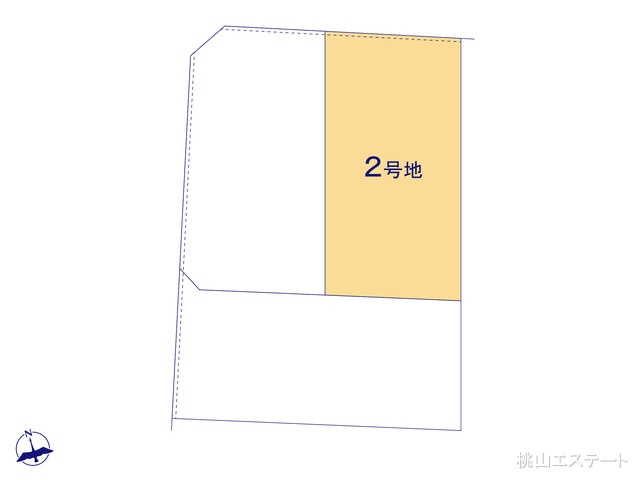 愛知県名古屋市中村区日比津町４丁目の新築戸建て全体区画図 ※図面と異なる場合は現況を優先