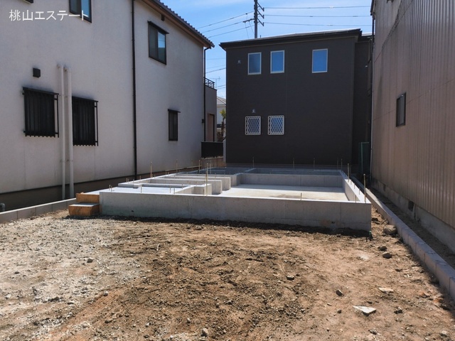 愛知県名古屋市中川区牛立町３丁目の新築戸建て基礎写真 2026年3月4日撮影