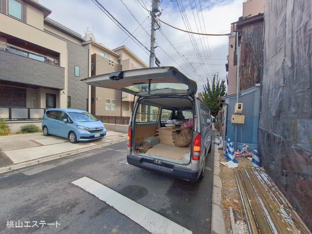 愛知県名古屋市南区元桜田町4丁目の新築戸建てシート写真 2026年1月22日撮影