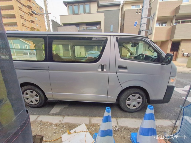 愛知県名古屋市南区元桜田町4丁目の新築戸建てシート写真 2026年1月22日撮影