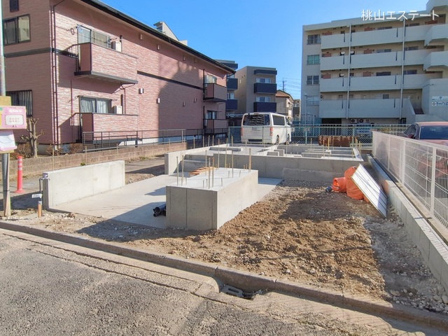 愛知県名古屋市中川区松葉町２丁目の新築戸建て基礎写真 2026年2月18日撮影