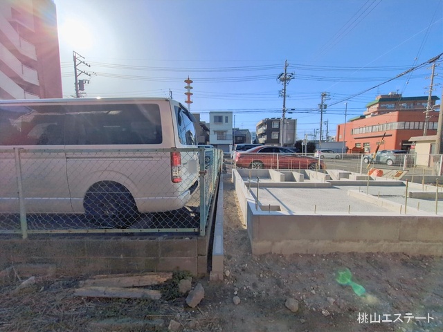 愛知県名古屋市中川区松葉町２丁目の新築戸建て基礎写真 2026年2月18日撮影