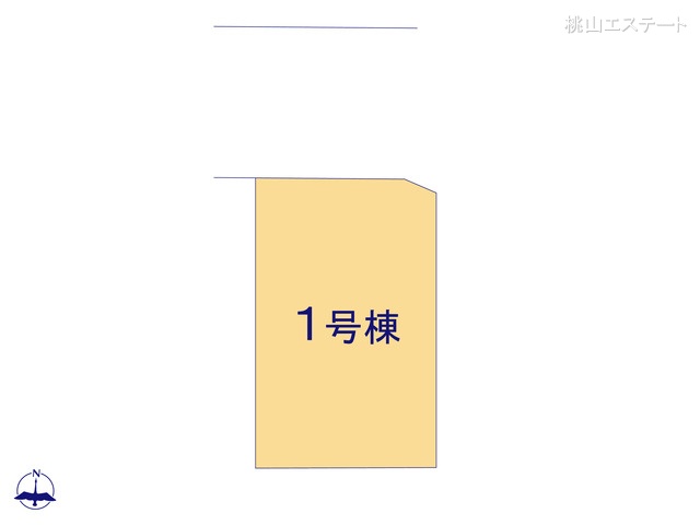 愛知県名古屋市中川区松葉町２丁目の新築戸建て全体区画図 ※図面と異なる場合は現況を優先