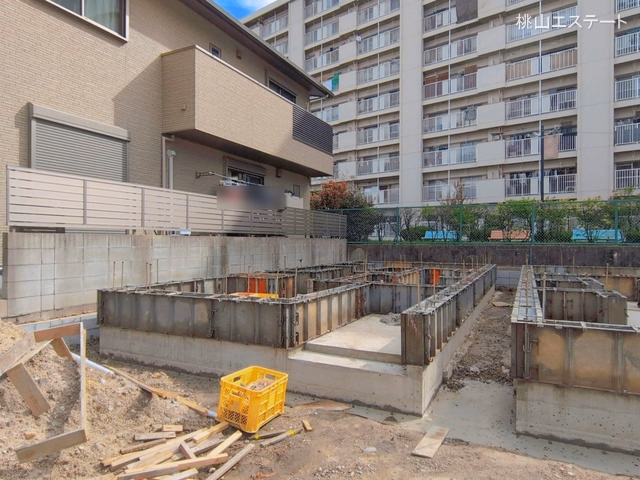 愛知県名古屋市北区山田４丁目の新築戸建て基礎写真 2026年4月12日撮影
