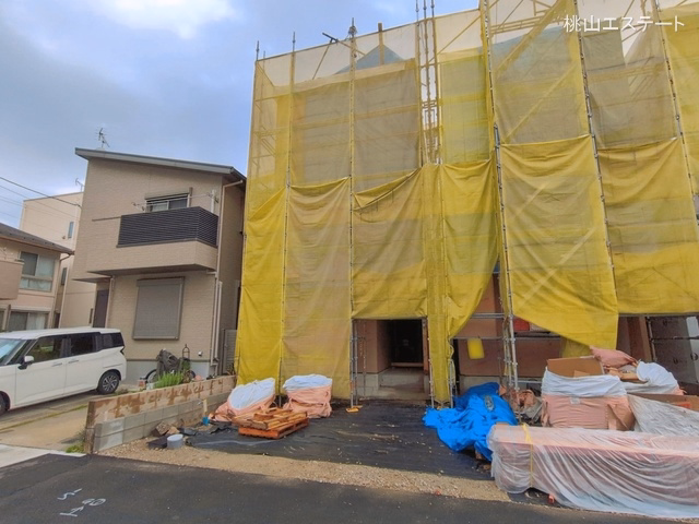 愛知県名古屋市北区山田４丁目の新築戸建て上棟写真 2026年5月21日撮影