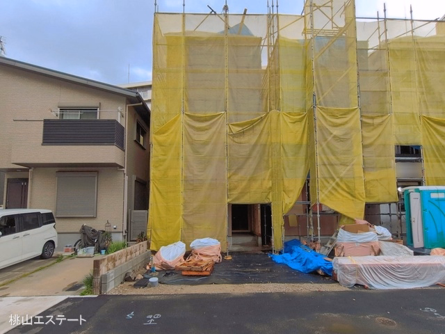 愛知県名古屋市北区山田４丁目の新築戸建て上棟写真 2026年5月21日撮影