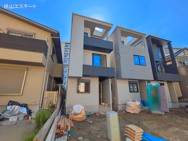 愛知県名古屋市北区山田４丁目の新築戸建て外構写真 2026年7月2日撮影