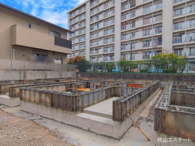 愛知県名古屋市北区山田4丁目の新築戸建て基礎写真 2026年4月12日撮影