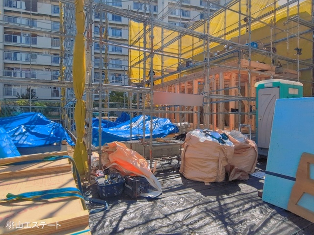 愛知県名古屋市北区山田4丁目の新築戸建て基礎写真 2026年5月6日撮影