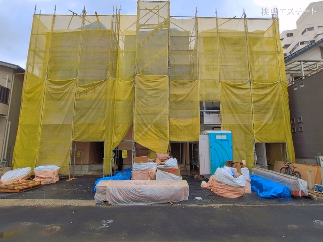 愛知県名古屋市北区山田4丁目の新築戸建て上棟写真 2026年5月21日撮影