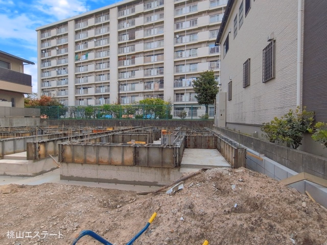 愛知県名古屋市北区山田4丁目の新築戸建て基礎写真 2026年4月12日撮影