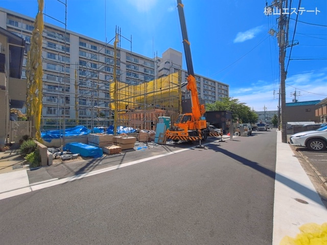 愛知県名古屋市北区山田4丁目の新築戸建て上棟写真 2026年5月6日撮影