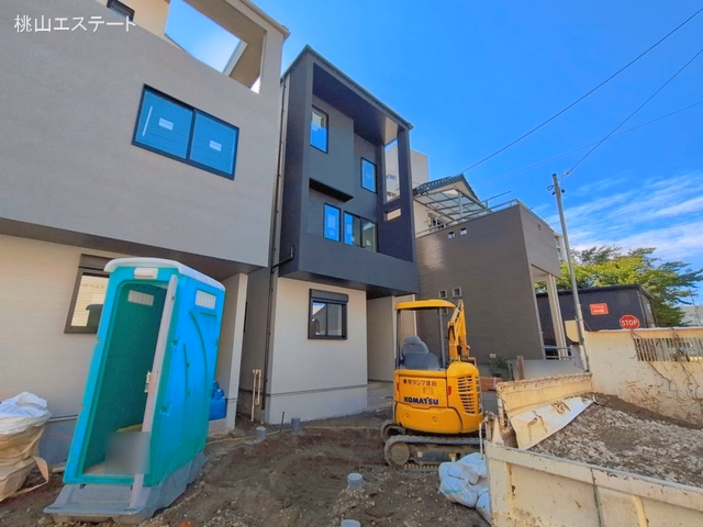 愛知県名古屋市北区山田４丁目の新築戸建て外構写真 2026年7月2日撮影