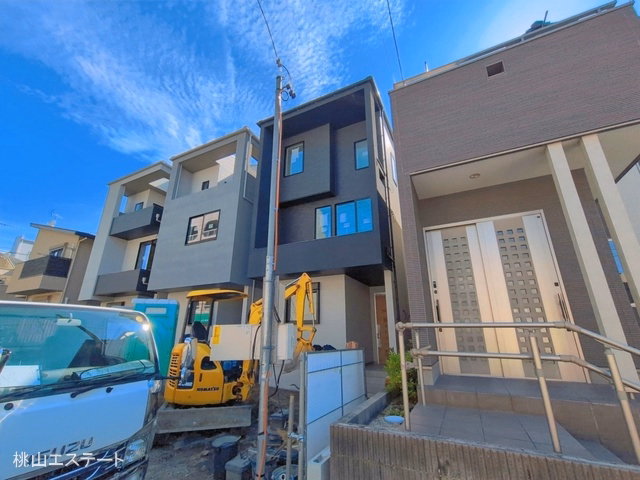 愛知県名古屋市北区山田４丁目の新築戸建て外構写真 2026年7月2日撮影
