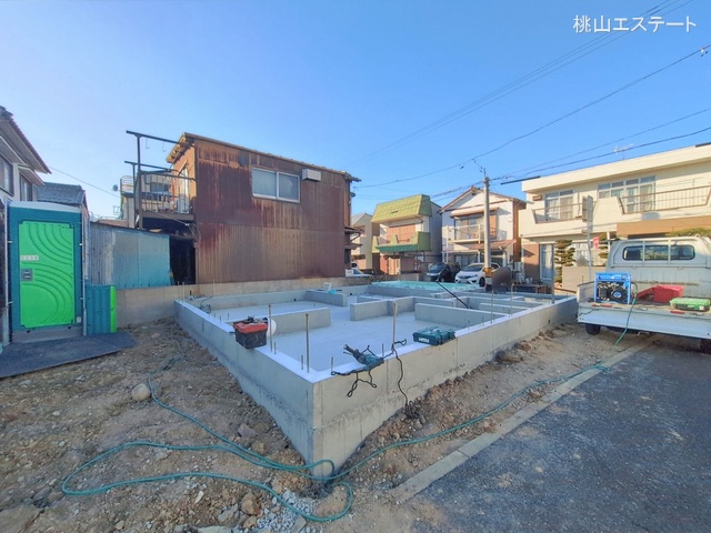 愛知県名古屋市北区六が池町の新築戸建て基礎写真 2026年2月8日撮影