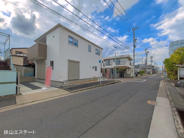 愛知県名古屋市北区六が池町の新築戸建て完成写真 2026年4月30日撮影