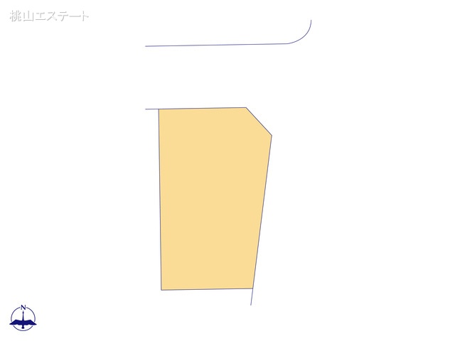 愛知県名古屋市北区六が池町の新築戸建て全体区画図 ※図面と異なる場合は現況を優先