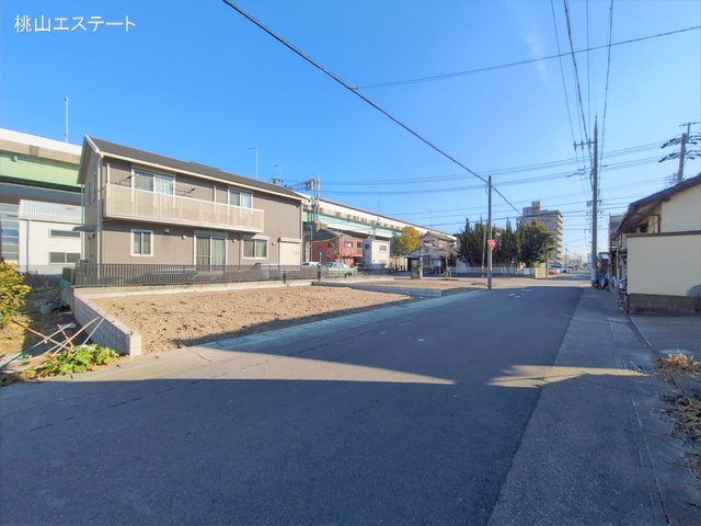 愛知県名古屋市西区長先町の新築戸建て更地・土地写真 2026年2月3日撮影
