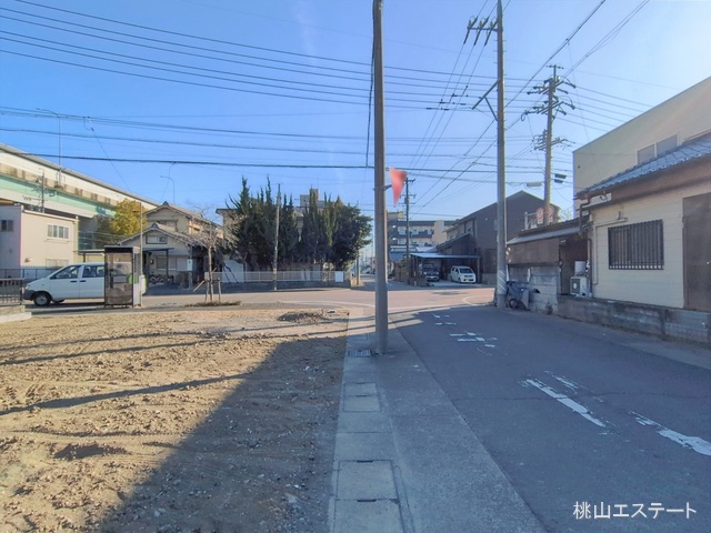 愛知県名古屋市西区長先町の新築戸建て更地・土地写真 2026年2月3日撮影
