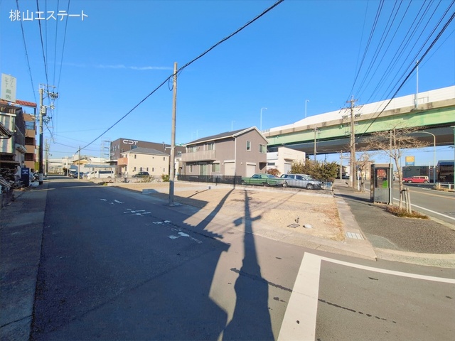 愛知県名古屋市西区長先町の新築戸建て更地・土地写真 2026年2月3日撮影