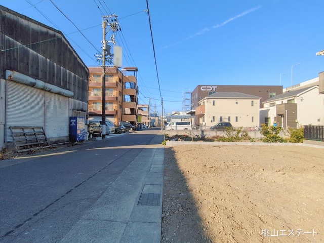 愛知県名古屋市西区長先町の新築戸建て更地・土地写真 2026年2月3日撮影