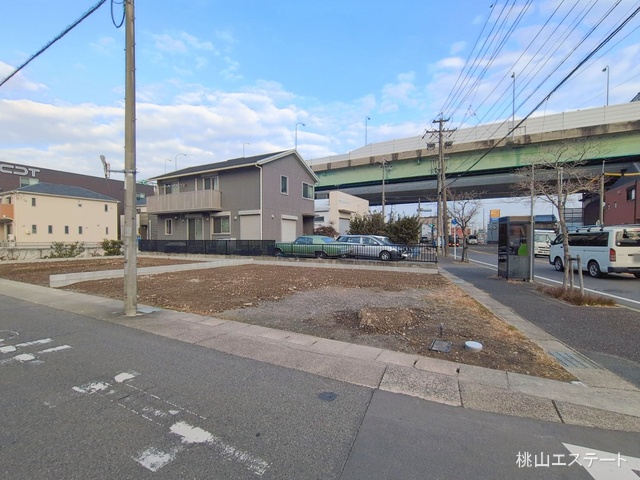 愛知県名古屋市西区長先町の新築戸建て更地・土地写真 2026年2月12日撮影