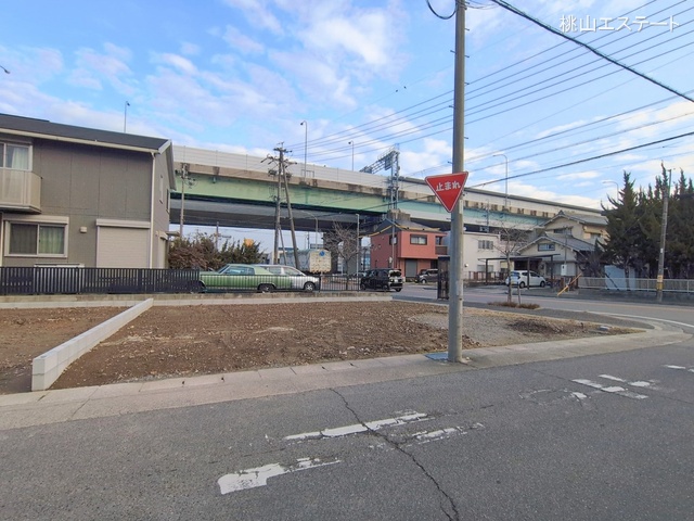 愛知県名古屋市西区長先町の新築戸建て更地・土地写真 2026年2月12日撮影