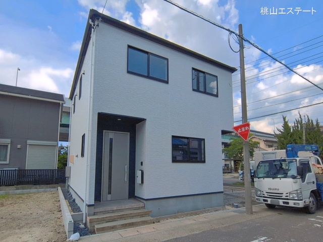 愛知県名古屋市西区長先町の新築戸建て外構写真 2026年5月12日撮影